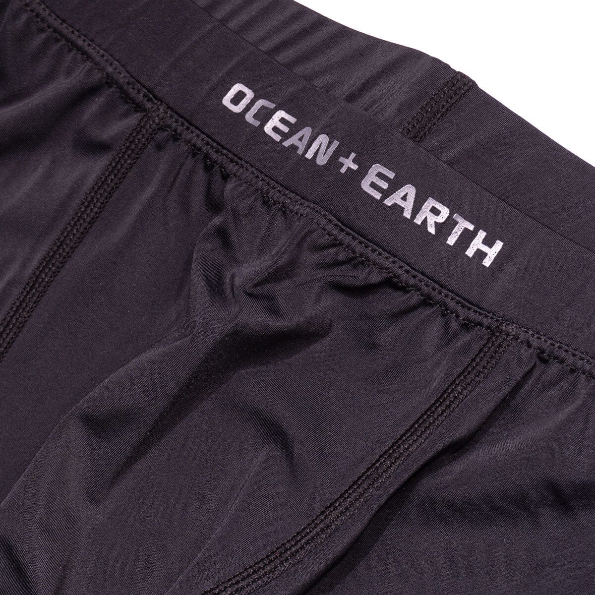 Mens Anti-Rash Surf Short - Black Men's Rash Vests & Shorts Ocean & Earth 