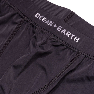 Mens Anti-Rash Surf Short - Black Men's Rash Vests & Shorts Ocean & Earth 