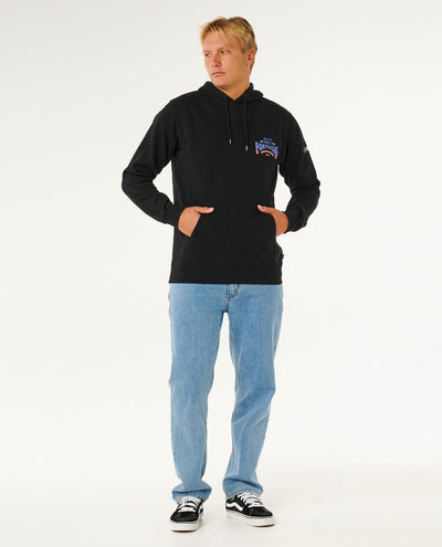 Meo Peniche Pro '26 Hood - Black Men's Hoodies & Sweatshirts Rip Curl 
