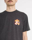 Meowdy Tee - Heather Black Men's T-Shirts & Vests Volcom 