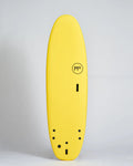 MF BEASTIE SUPERSOFT - SUNSHINE/RED Surfboard Mick Fanning Softboards 6'6" 