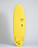 MF BEASTIE SUPERSOFT - SUNSHINE/RED Surfboard Mick Fanning Softboards 6'6" 