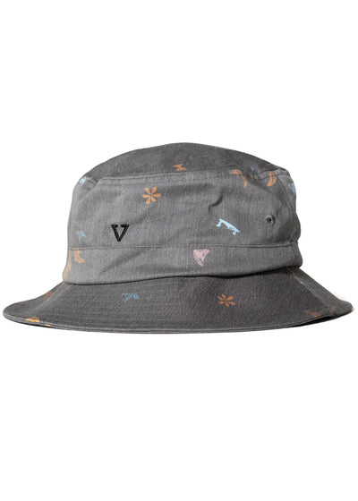 Miyashiro Island Stargazer Bucket Hat - Phantom Men's Hats,Caps&Beanies Vissla 