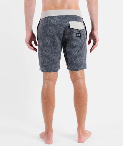 Motel Boardshorts - Black Men's Shorts & Boardshorts Oxbow 