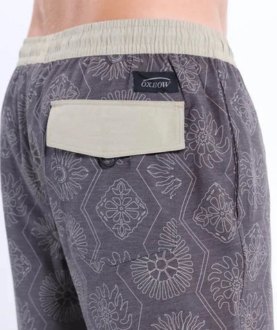 Motel Swim Short - Black Men's Shorts & Boardshorts Oxbow 