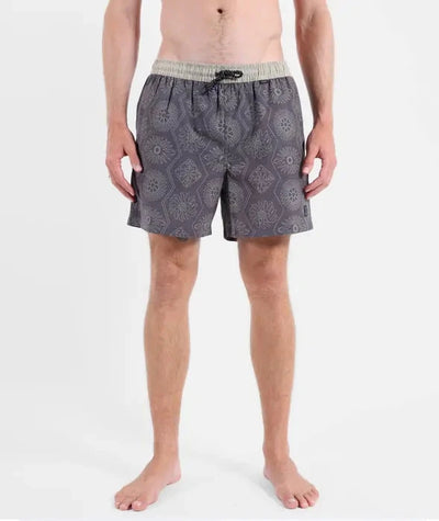 Motel Swim Short - Black Men's Shorts & Boardshorts Oxbow S 