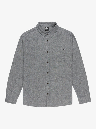 Motherfly Heather Long Sleeve Shirt - India Ink Men's Shirts & Polos Quiksilver 