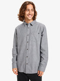 Motherfly Heather Long Sleeve Shirt - India Ink Men's Shirts & Polos Quiksilver M 