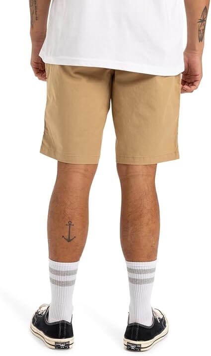 MW Chino Straight Short 20" - Khaki Men's Shorts & Boardshorts Quiksilver 