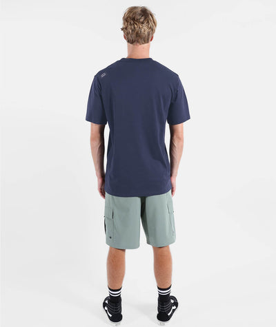 Nineties Tee - Deep Marine Men's T-Shirts & Vests Oxbow 