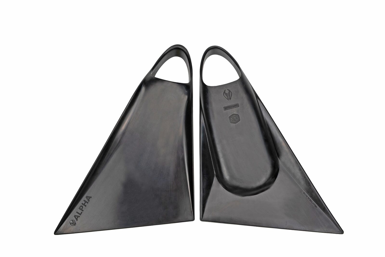 NMD Alpha Fins - Black Bodyboard Fins NMD 