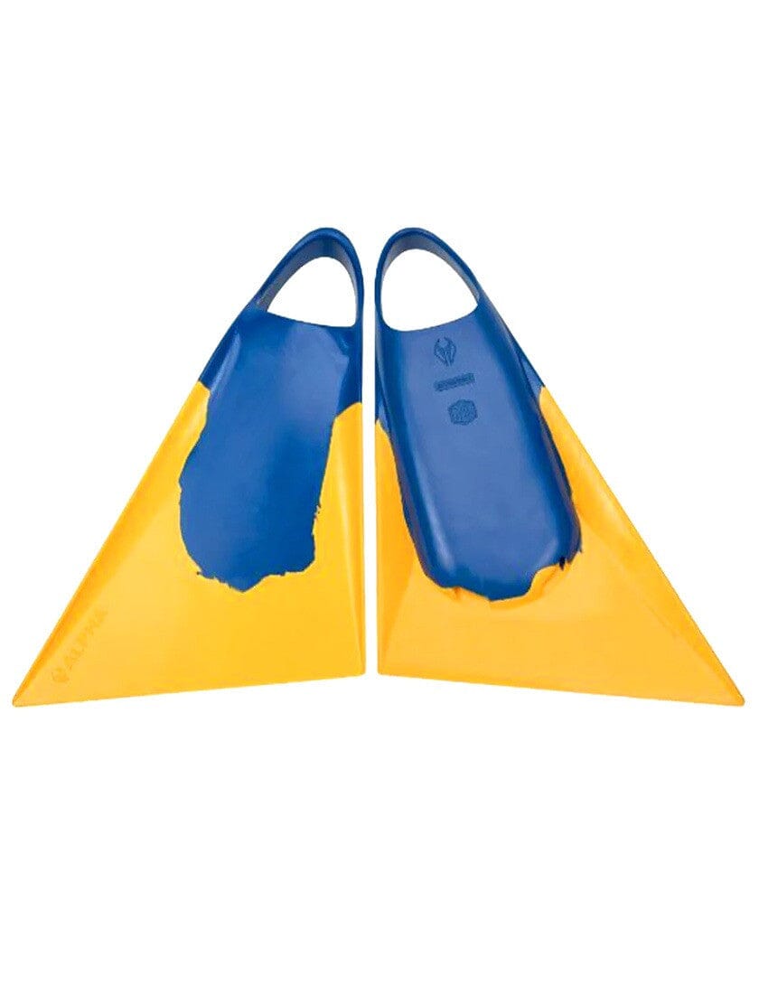 NMD Alpha Fins - Blue/Yellow Bodyboard Fins NMD M (UK6-7.5) 