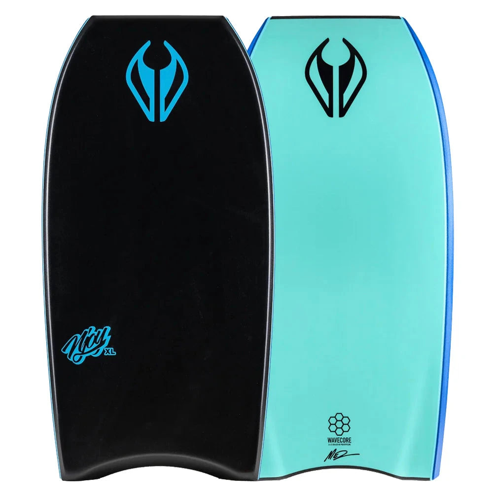 NMD Njoy PE Bodyboard 46" - Black Bodyboards NMD 