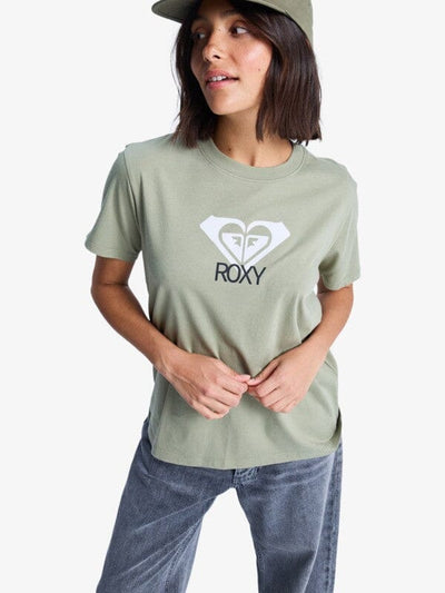 Ocean Road Art - Oil Green Women's T-Shirts and Vest Tops Roxy XS 