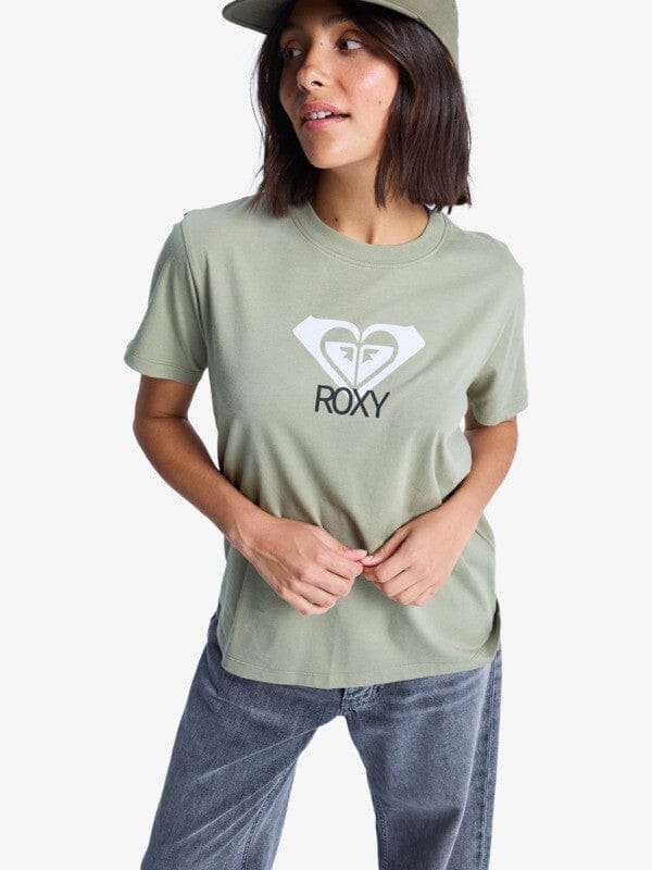 Ocean Road Art - Oil Green Women's T-Shirts and Vest Tops Roxy XS 
