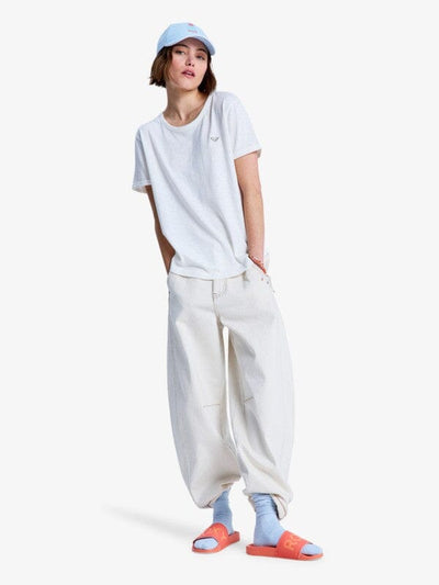 Oceanwave Regular Emby - Egret Women's T-Shirts and Vest Tops Roxy 