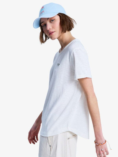 Oceanwave Regular Emby - Egret Women's T-Shirts and Vest Tops Roxy 