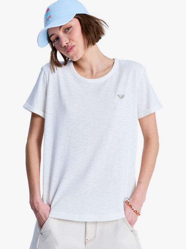 Oceanwave Regular Emby - Egret Women's T-Shirts and Vest Tops Roxy 