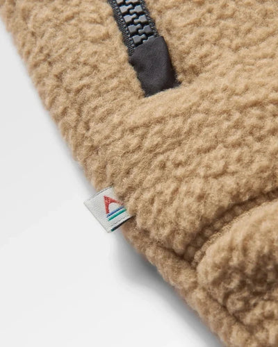 Offgrid 1/2 Zip Recycled Sherpa Fleece - Biscuit Men's Hoodies & Sweatshirts Passenger 
