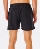 Offsert 15" Volley - Black Men's Shorts & Boardshorts Rip Curl 