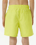 Offset Volley Short Boy - Neon Lime Children's Clothing Rip Curl 