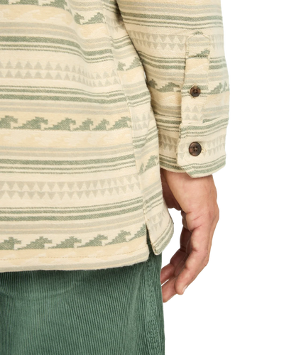 Offshore Jacquard Flannel Shirt (XXL) - Hunter Men's Shirts & Polos Billabong 