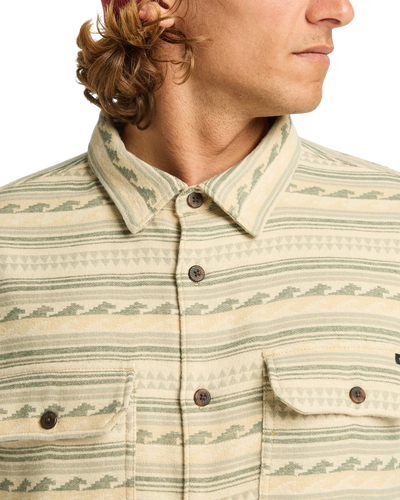 Offshore Jacquard Flannel Shirt (XXL) - Hunter Men's Shirts & Polos Billabong 