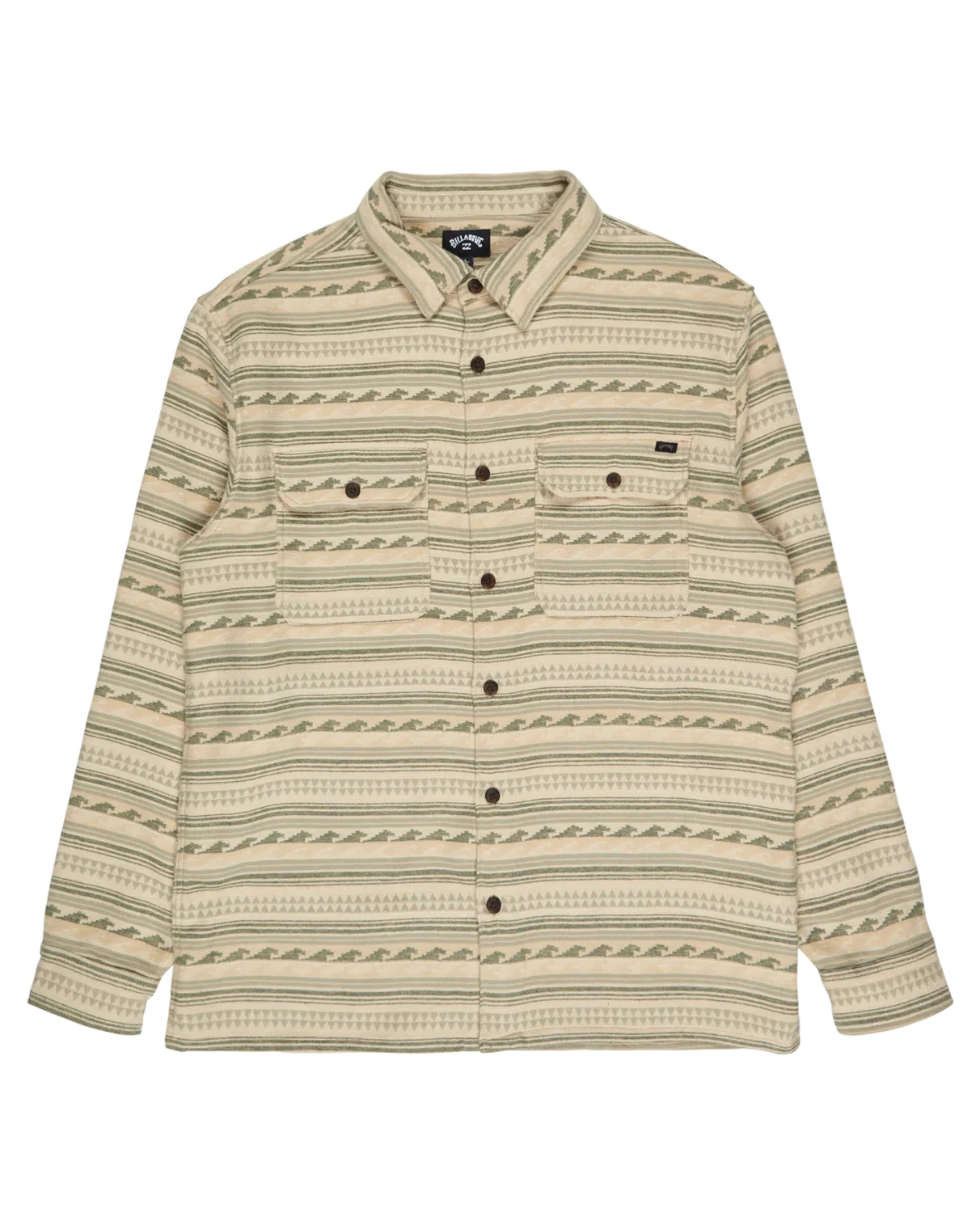 Offshore Jacquard Flannel Shirt (XXL) - Hunter Men's Shirts & Polos Billabong 