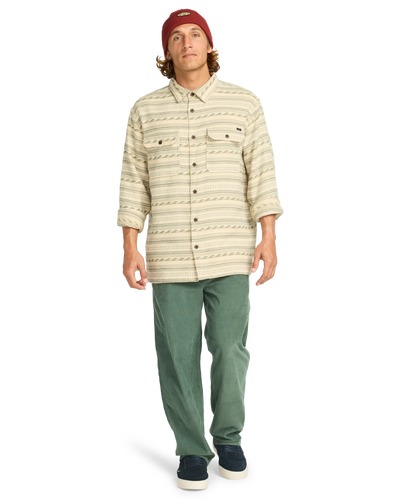 Offshore Jacquard Flannel Shirt (XXL) - Hunter Men's Shirts & Polos Billabong 