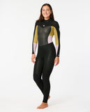 Omega 3/2mm Back Zip - Khaki (2024) Women's wetsuits Rip Curl women 