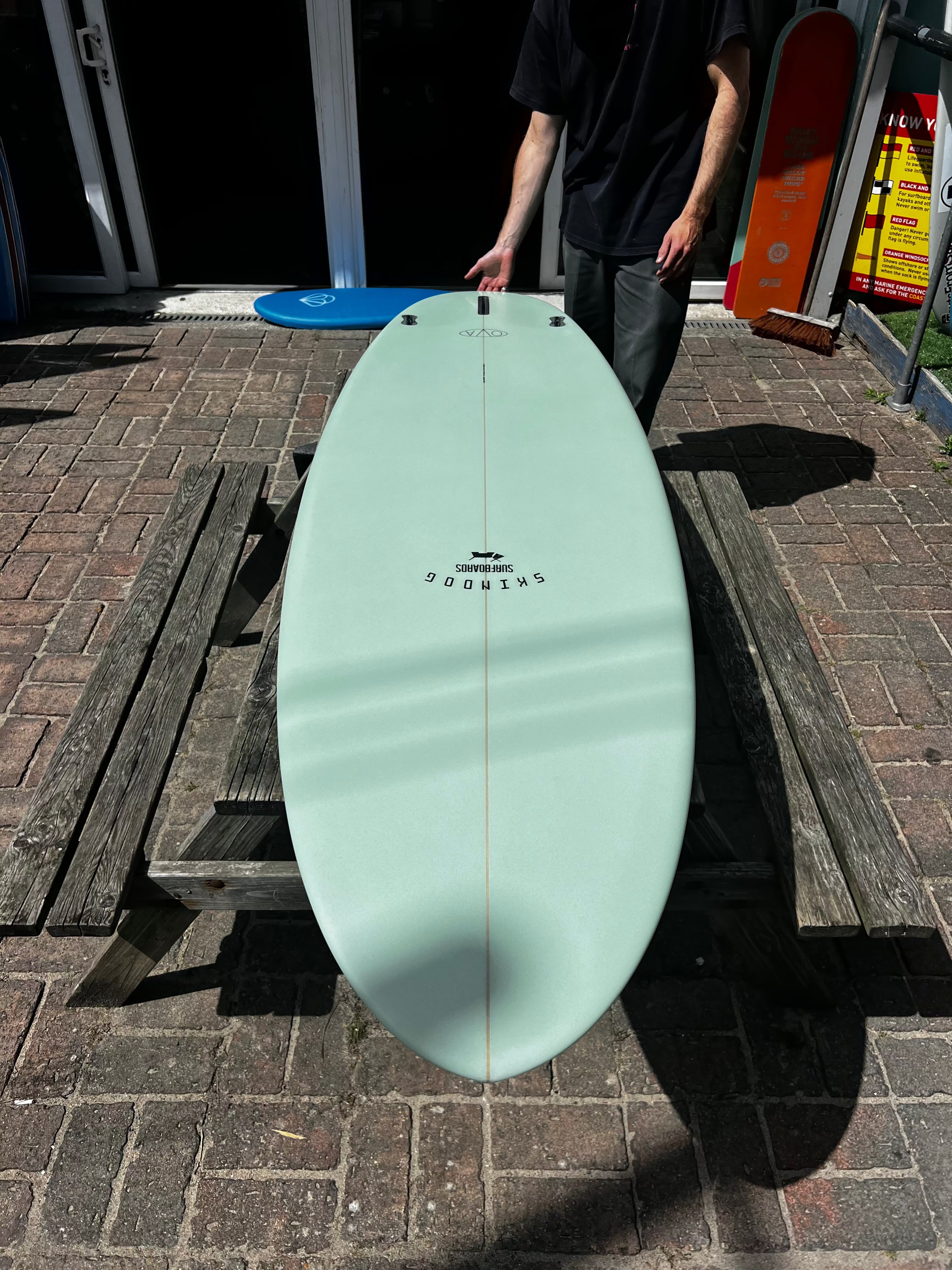 Ova 7'6 Surfboard Skindog Surfboards 