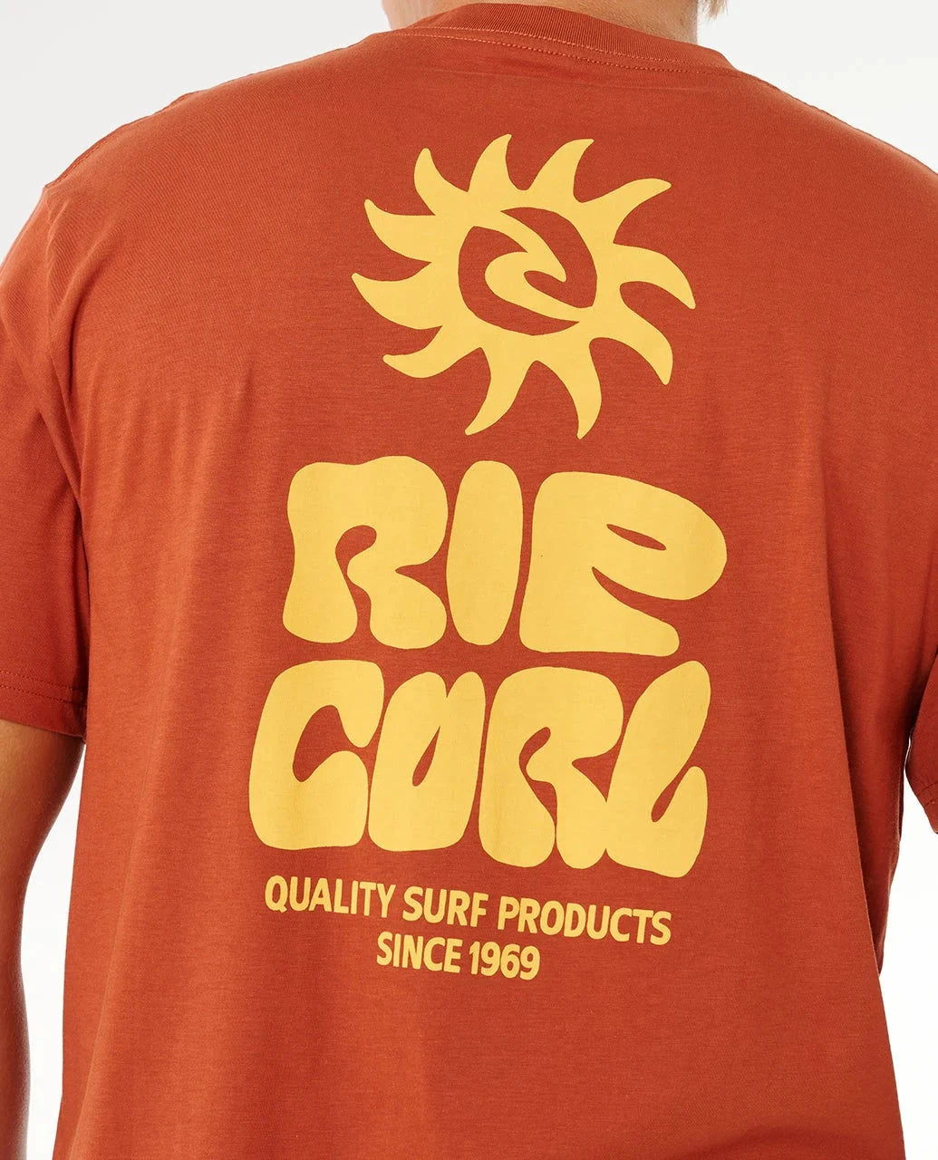 Pacific Rinse Glass Off Tee - Baked Clay Men's T-Shirts & Vests Rip Curl 