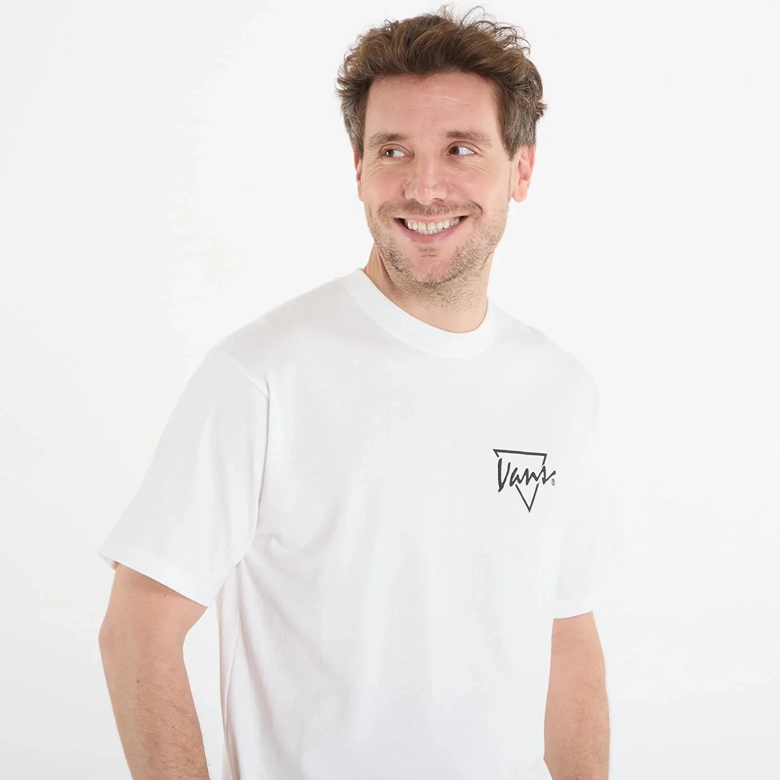 Palm Drive Tee - White Men's T-Shirts & Vests Vans 