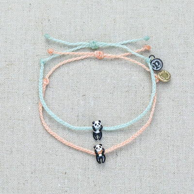 Panda Rose Gold Charm Bracelet - Blush Jewellery Pura Vida 
