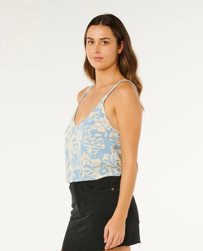 Party Pack Cami - Blue Women's T-Shirts and Vest Tops Rip Curl Women 