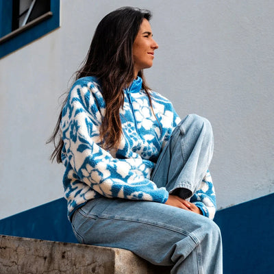 Party Pack Polar Fleece - Blue Women's Jackets Rip Curl Women 
