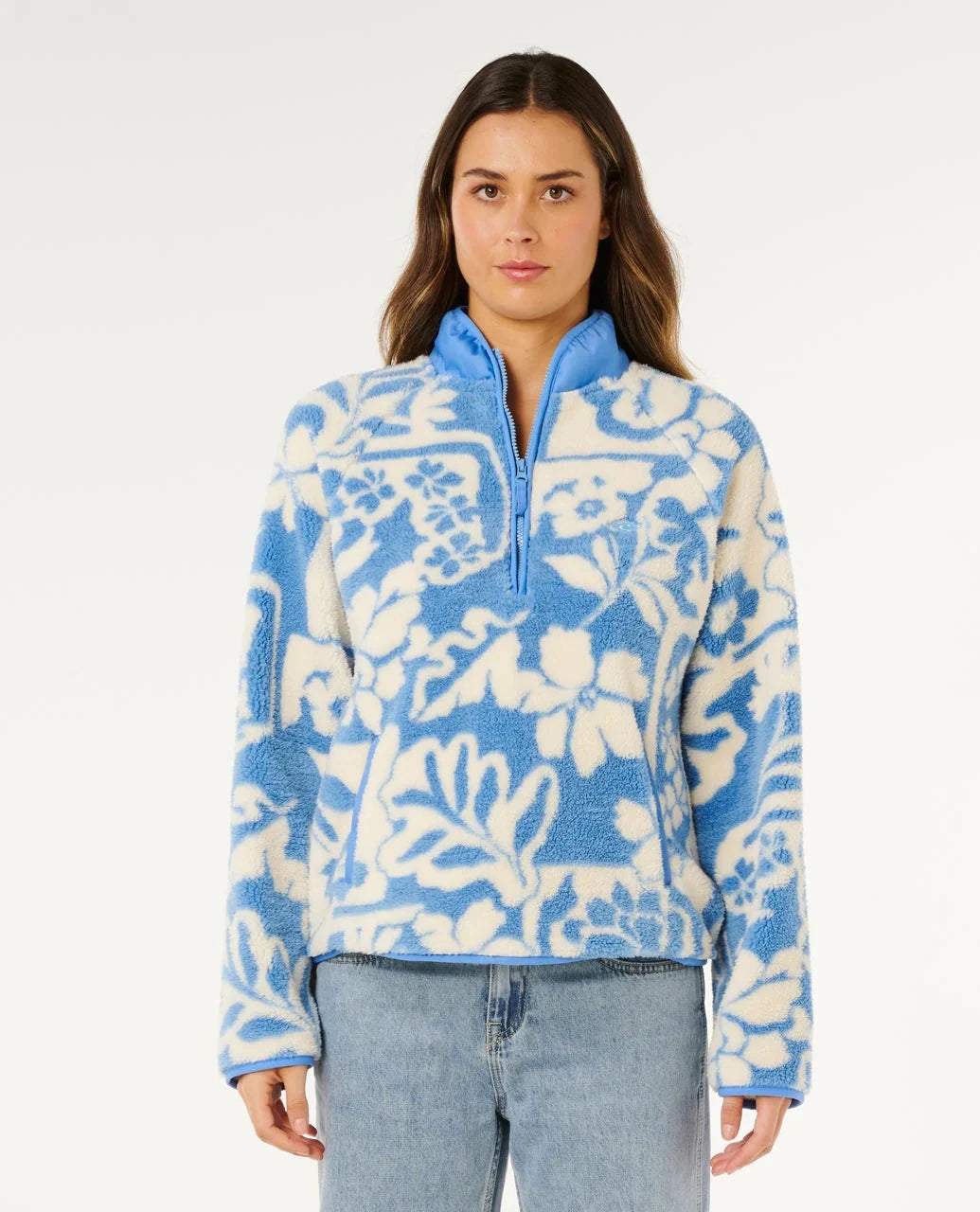 Party Pack Polar Fleece - Blue Women's Jackets Rip Curl Women XS 