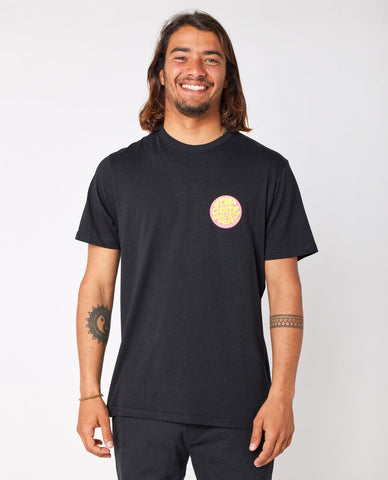 Passage Tee - Black Men's T-Shirts & Vests Rip Curl S 