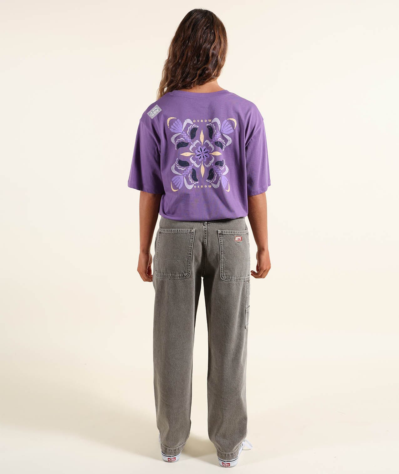 Peace Tee - Purple Women's T-Shirts and Vest Tops Oxbow 