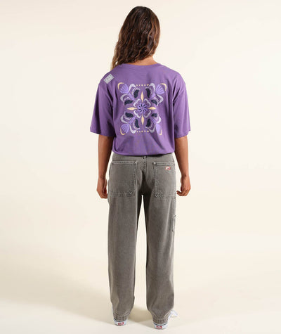 Peace Tee - Purple Women's T-Shirts and Vest Tops Oxbow 