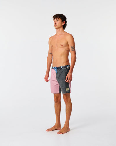 Plain Jane Mellow 16" Trunk - Deep Purple Men's Shorts & Boardshorts TCSS 