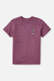 POLLEN TEE - Kelp Red Sand Wash Men's T-Shirts & Vests Katin 
