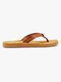 Porto - Beach Flip-Flops - Tan Women's Flipflops,Shoes & Boots Roxy 