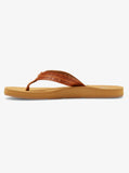 Porto - Beach Flip-Flops - Tan Women's Flipflops,Shoes & Boots Roxy 