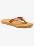 Porto - Beach Flip-Flops - Tan Women's Flipflops,Shoes & Boots Roxy 