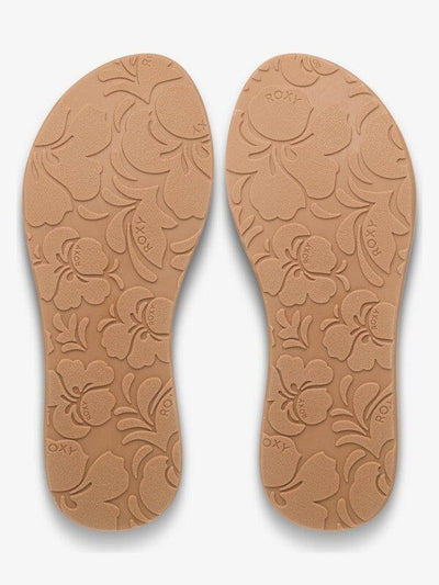 Porto Rope - Light Brown/Brown Women's Flipflops,Shoes & Boots Roxy 