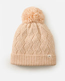 Premium Reg Pom Pom Beanie - Oatmeal Marle Women's Hats,Caps & Scarves Rip Curl Women 