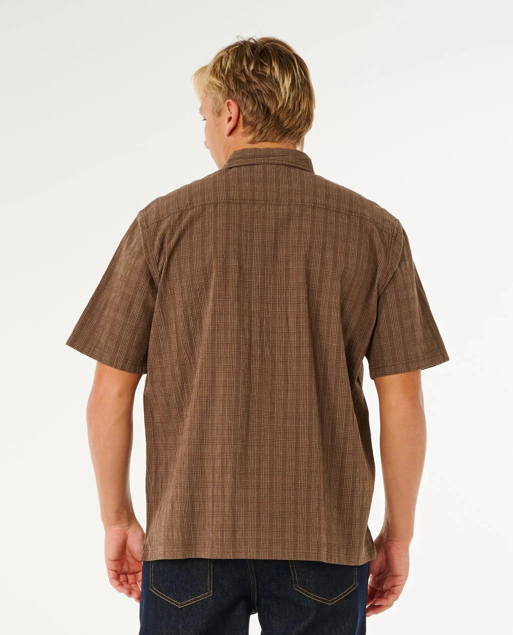 Premium Surf Check Shirt - Coffee Men's Shirts & Polos Rip Curl 