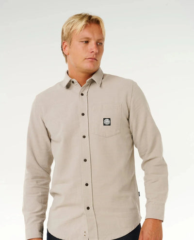 Premium Surf L/S Shirt - Stone Men's Shirts & Polos Rip Curl 