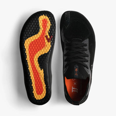 Primus Lite Knit JJF Womens - Obsidian Women's Flipflops,Shoes & Boots Vivobarefoot 